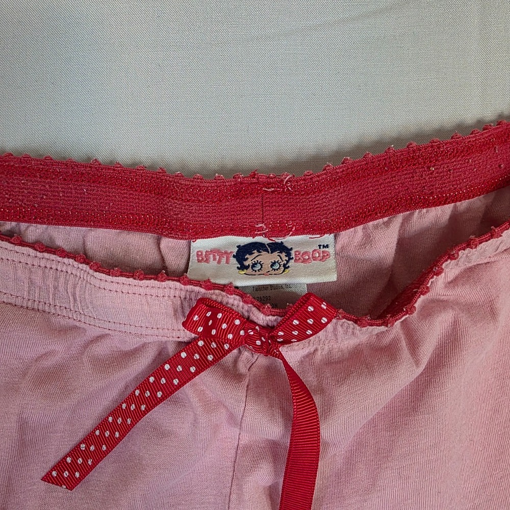 pink Betty Boop lounge pants from King size large - Picture 4 of 5